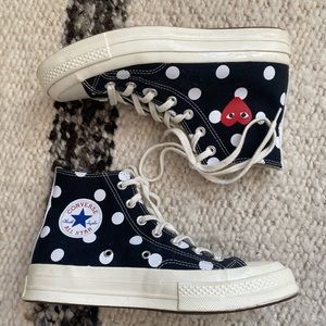 Converse Chuck Taylor All-Star 70 Hi
Comme des Garcons PLAY polka dot